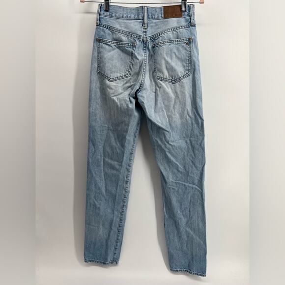 Madewell The Perfect Summer Jean Light Wash Denim Boyfriend Style Jeans Sz 24 - Picture 11 of 11